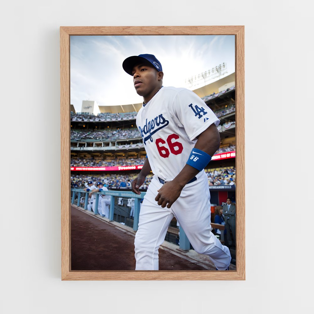 ap-yasiel puig-1 cadre Bois clair