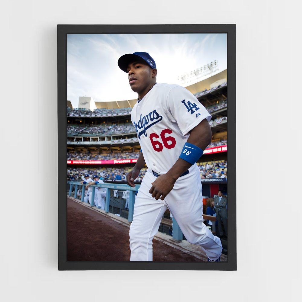 ap-yasiel puig-1 cadre Noir