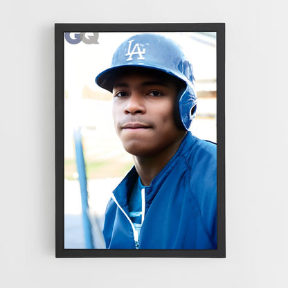 ap-yasiel puig-3 cadre Noir