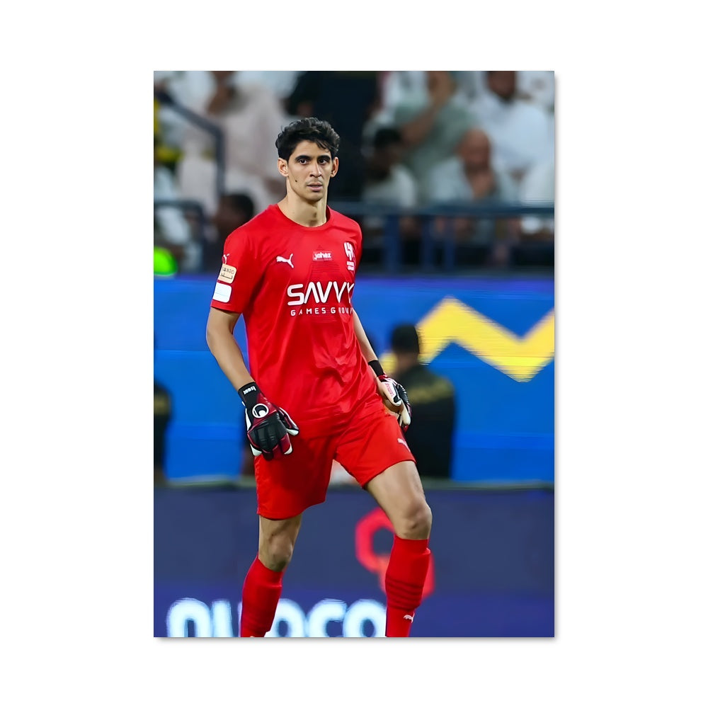 Poster Le Magicien en Rouge