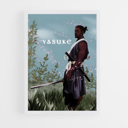 ap-yasuke samurai-4 cadre Blanc