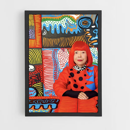 ap-yayoi kusama-1 cadre Noir