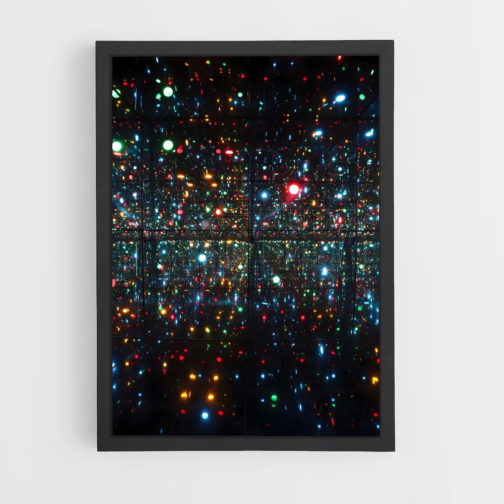 ap-yayoi kusama-3 cadre Noir