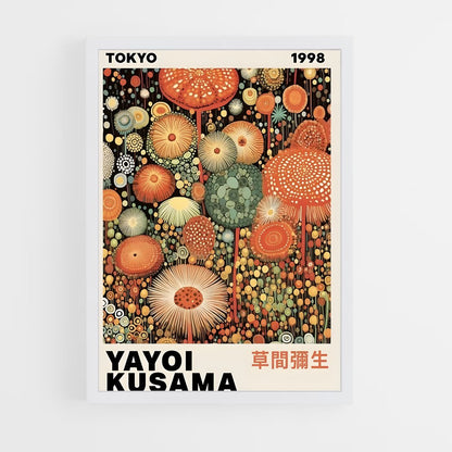 ap-yayoi kusama-4 cadre Blanc
