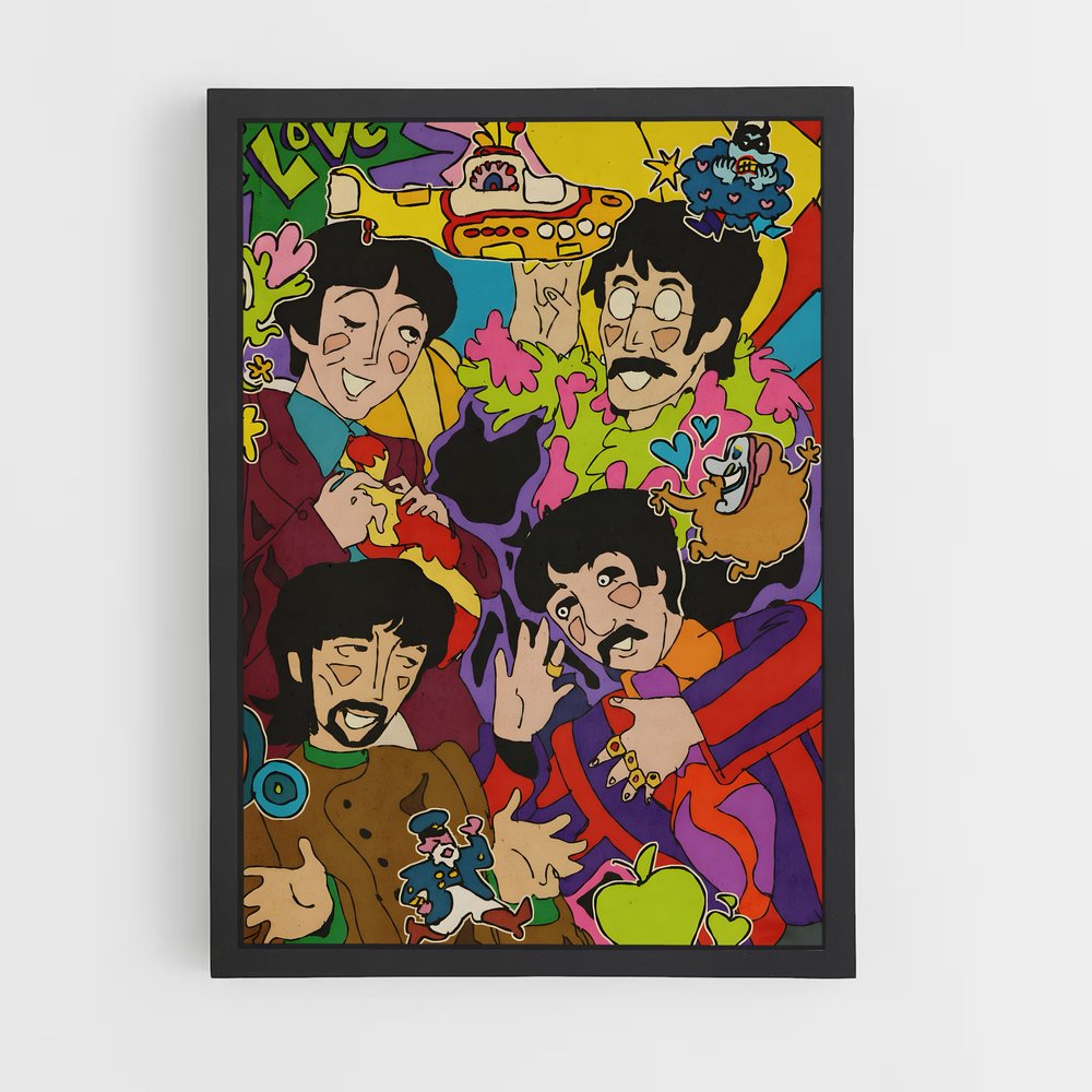 ap-yellow submarine-2 cadre Noir