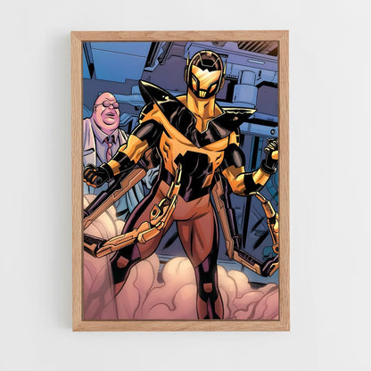 ap-yellowjacket-9 cadre Bois clair