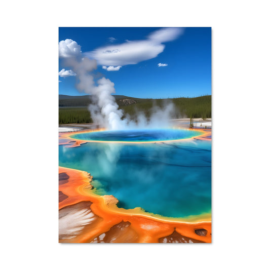 Poster Yellowstone volcano 96195