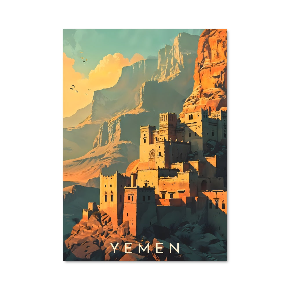 Poster Aventure au Yémen