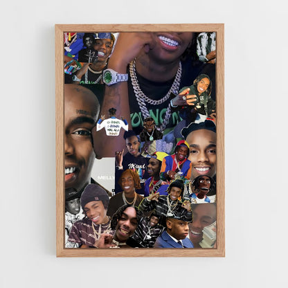 ap-ynw melly-3 cadre Bois clair
