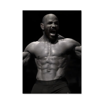 Poster Guerrier au Barbe