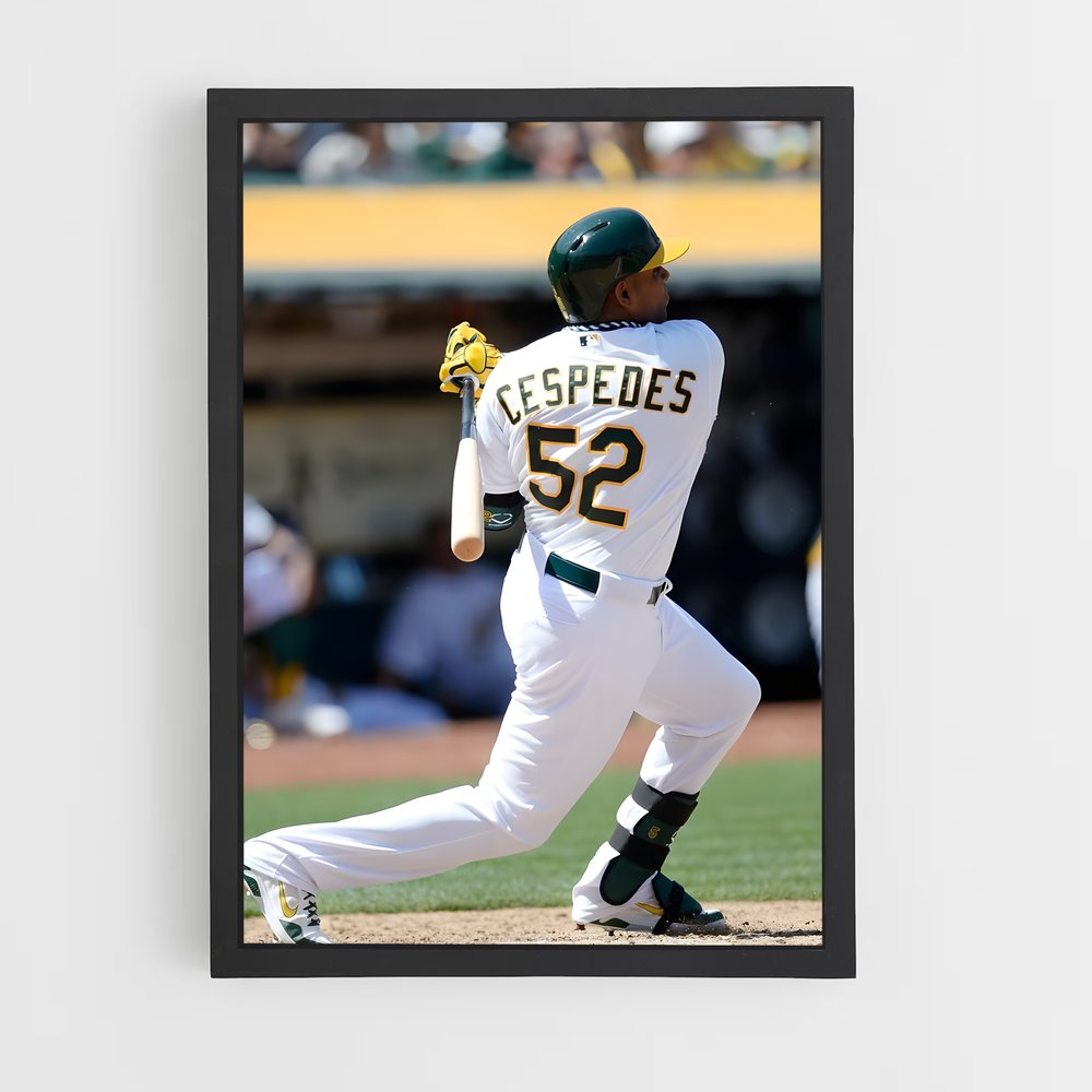 ap-yoenis cespedes-1 cadre Noir