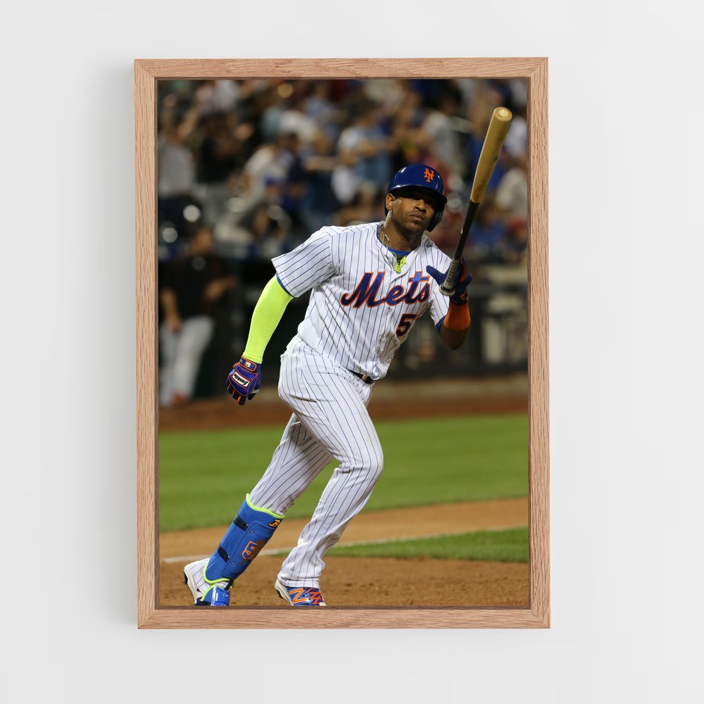 ap-yoenis cespedes-2 cadre Bois clair