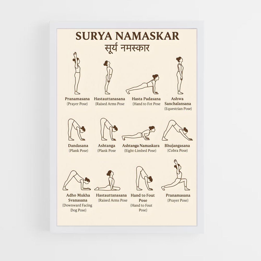 ap-yoga poses-1 cadre Blanc
