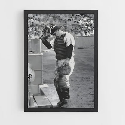 ap-yogi berra-2 cadre Noir