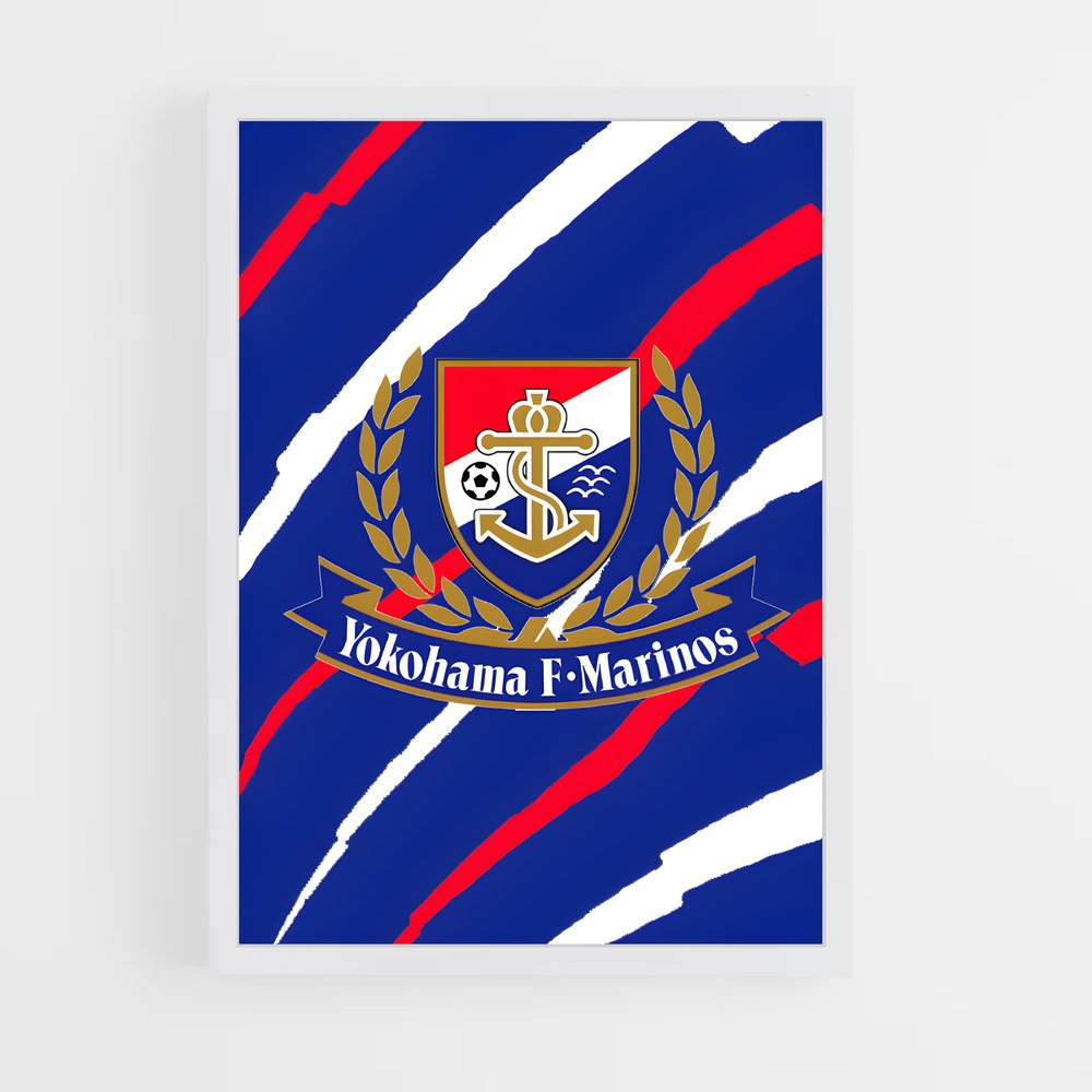 ap-yokohama f marinos-3 cadre Blanc