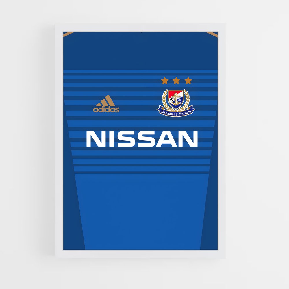 ap-yokohama f marinos-4 cadre Blanc