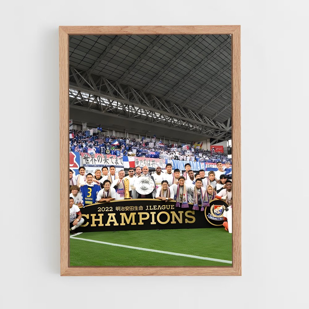 ap-yokohama f marinos-5 cadre Bois clair