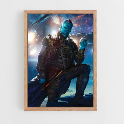 ap-yondu guardians-3 cadre Bois clair