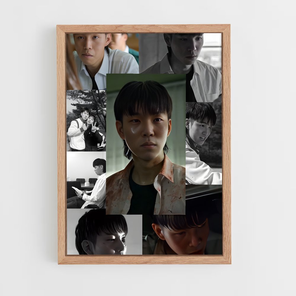 ap-yoon gwi nam-2 cadre Bois clair