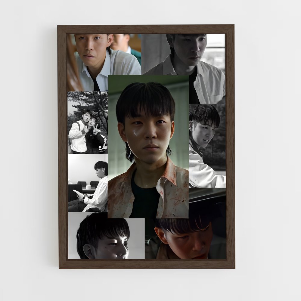 ap-yoon gwi nam-2 cadre Bois foncé
