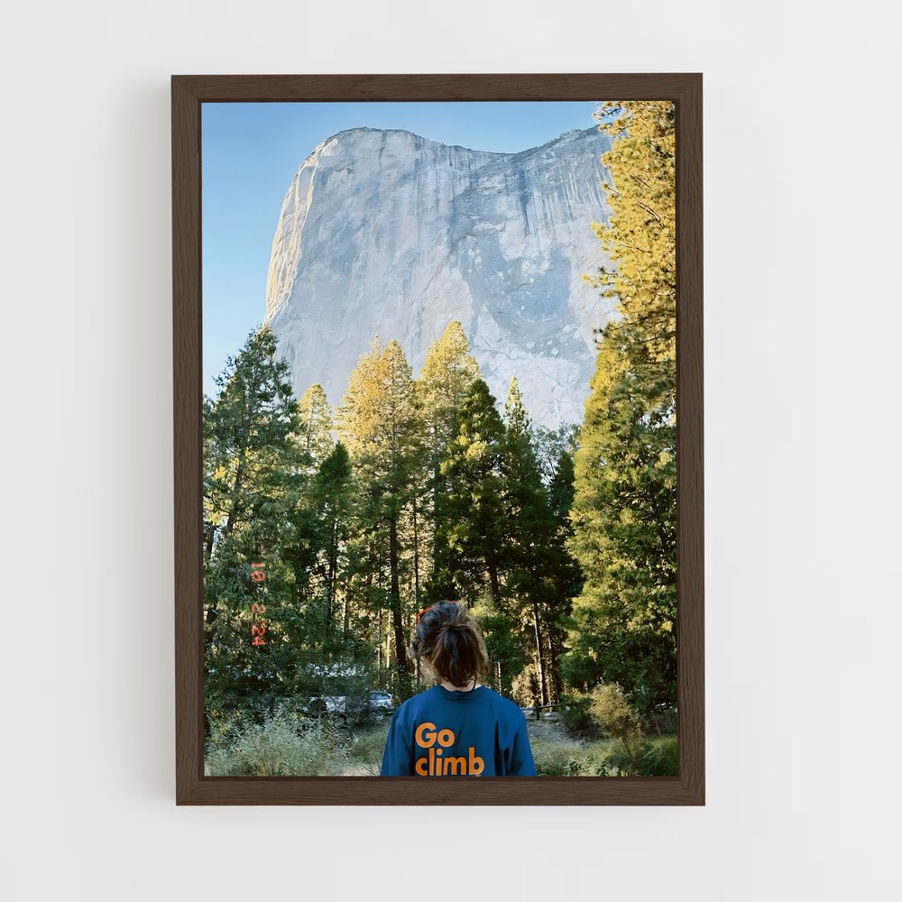 ap-yosemite climbing california-8 cadre Bois foncé