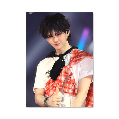 Poster Yoshi en Rouge et Blanc