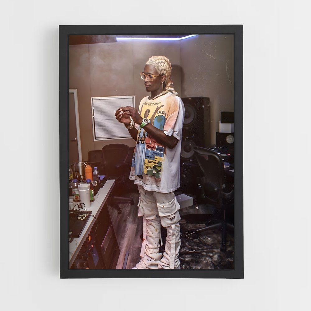 ap-young thug-1 cadre Noir