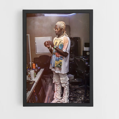 ap-young thug-1 cadre Noir