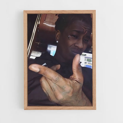 ap-young thug-2 cadre Bois clair