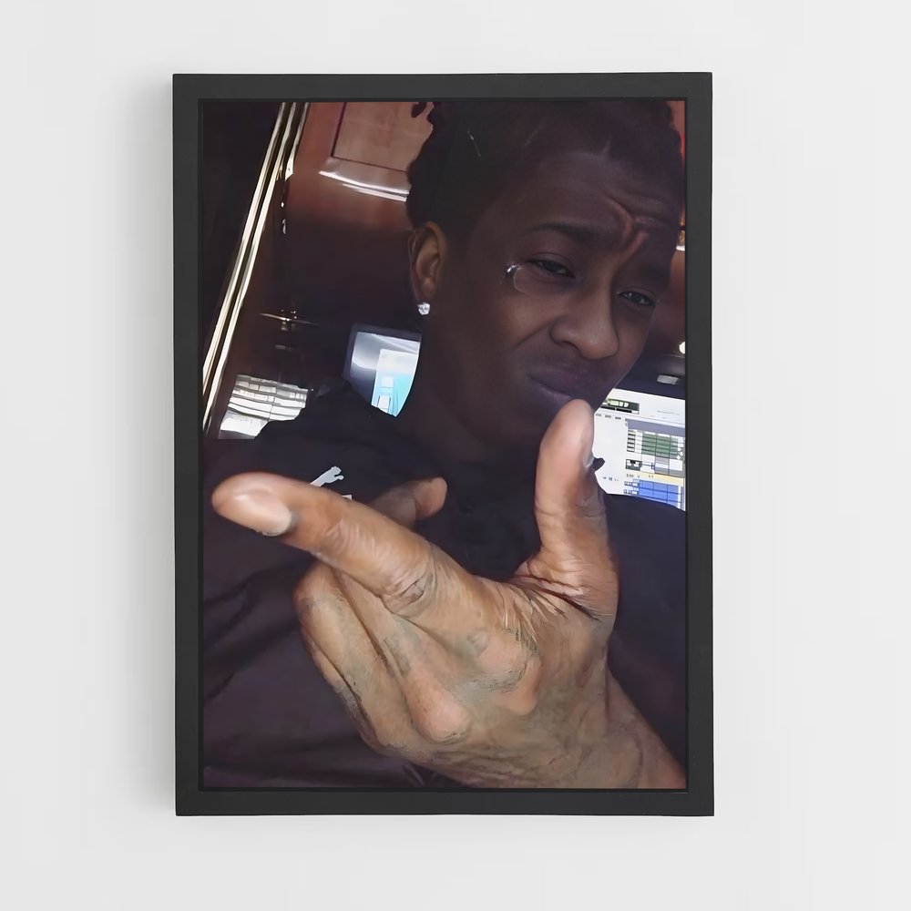 ap-young thug-2 cadre Noir