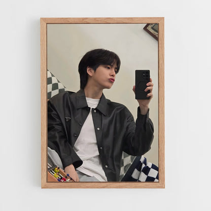 ap-younghoon-4 cadre Bois clair