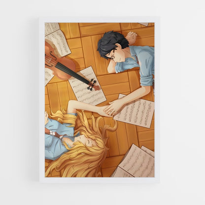 ap-your lie in april-1 cadre Blanc