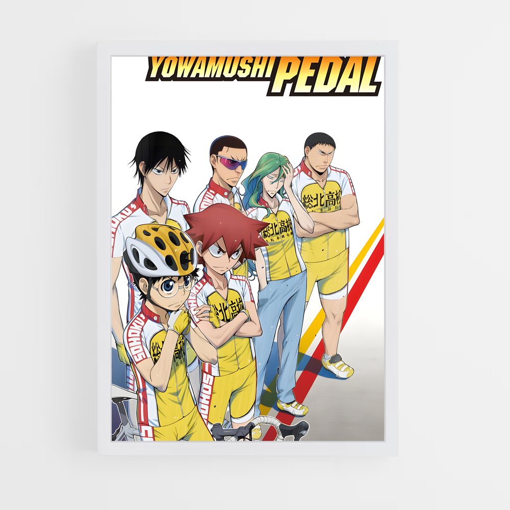 ap-yowamushi pedal-2 cadre Blanc
