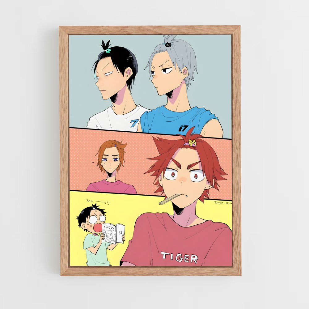 ap-yowamushi pedal-4 cadre Bois clair