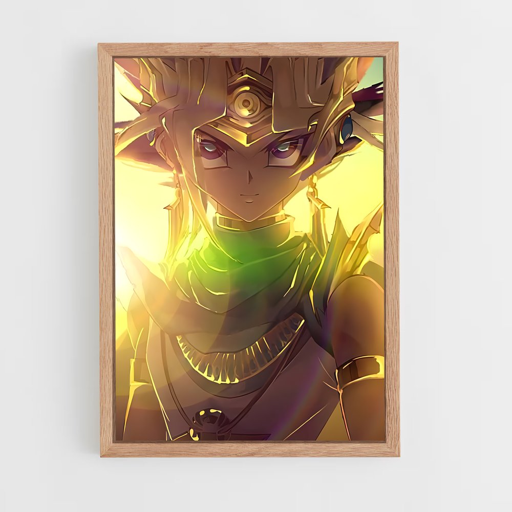 ap-yu gi oh-10 cadre Bois clair