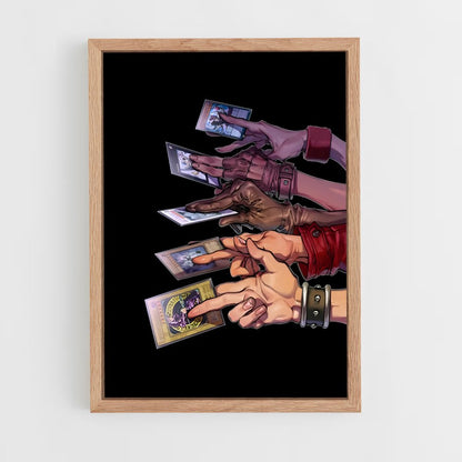 ap-yu gi oh-6 cadre Bois clair