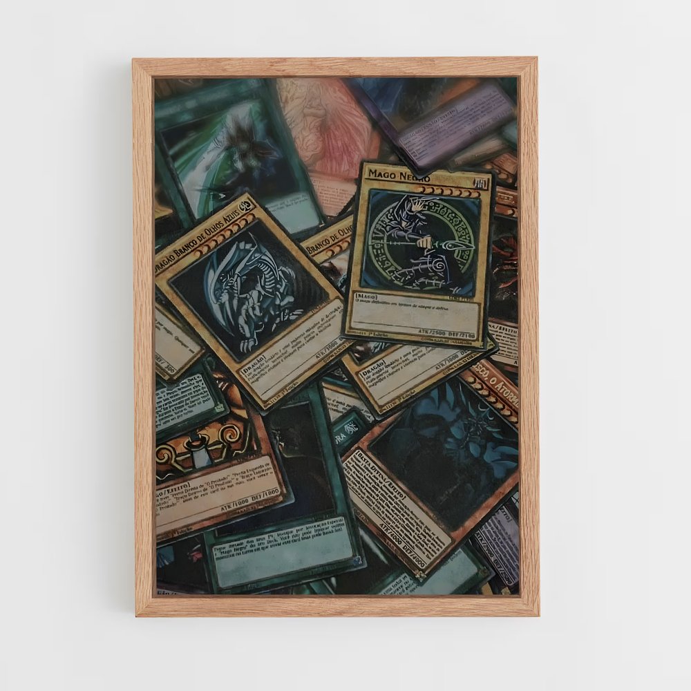 ap-yu gi oh-7 cadre Bois clair