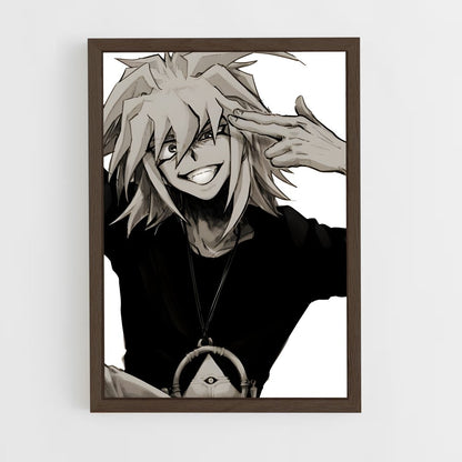 ap-yu gi oh-8 cadre Bois foncé