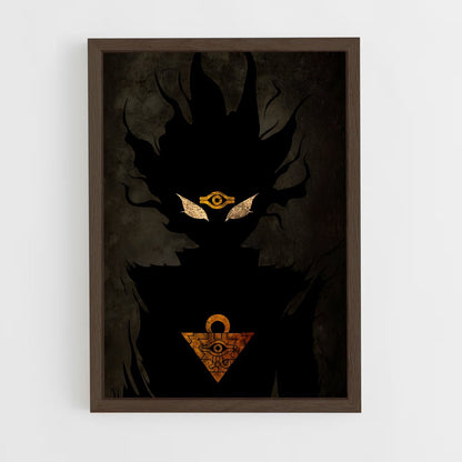 ap-yu gi oh-9 cadre Bois foncé