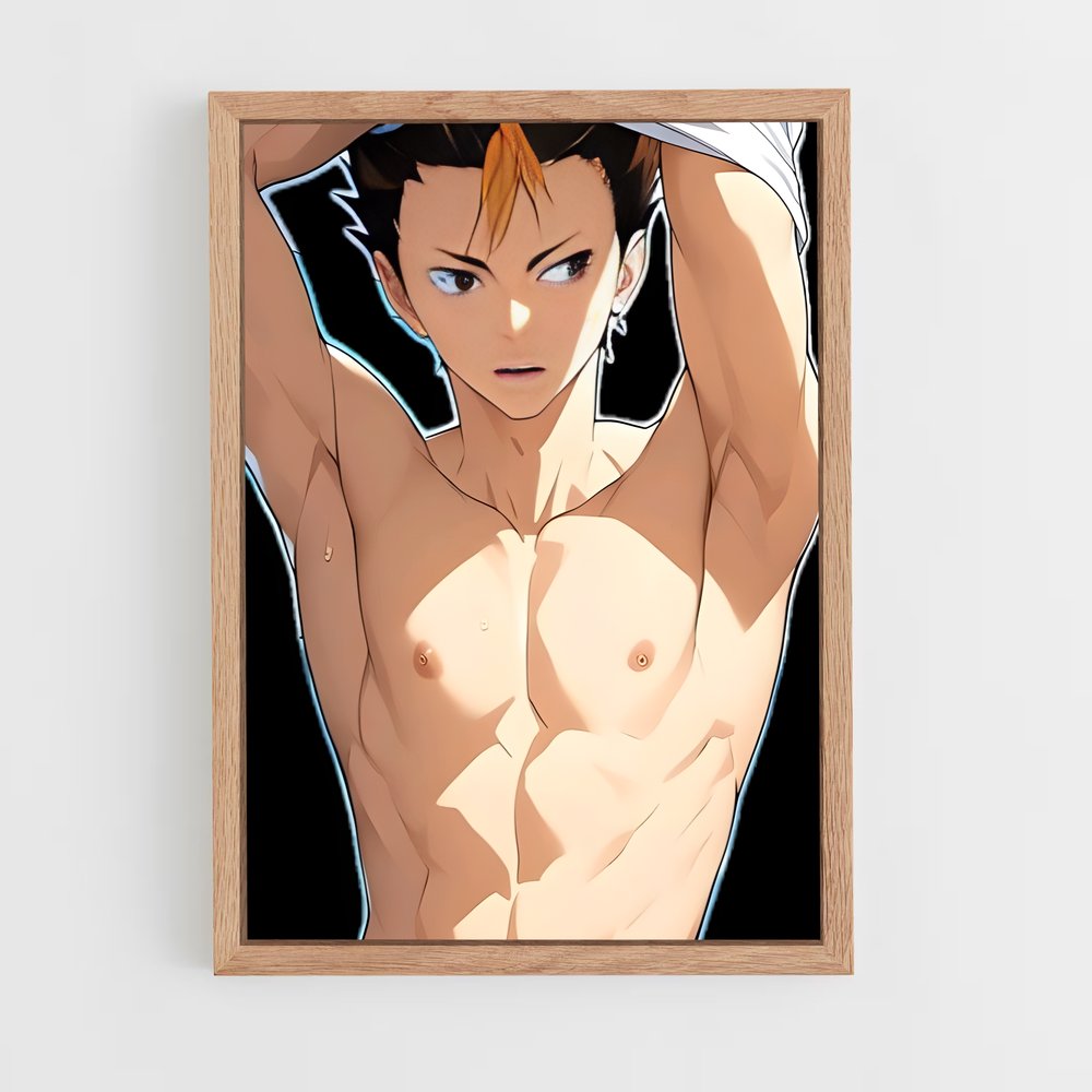 ap-yu nishinoya-2 cadre Bois clair