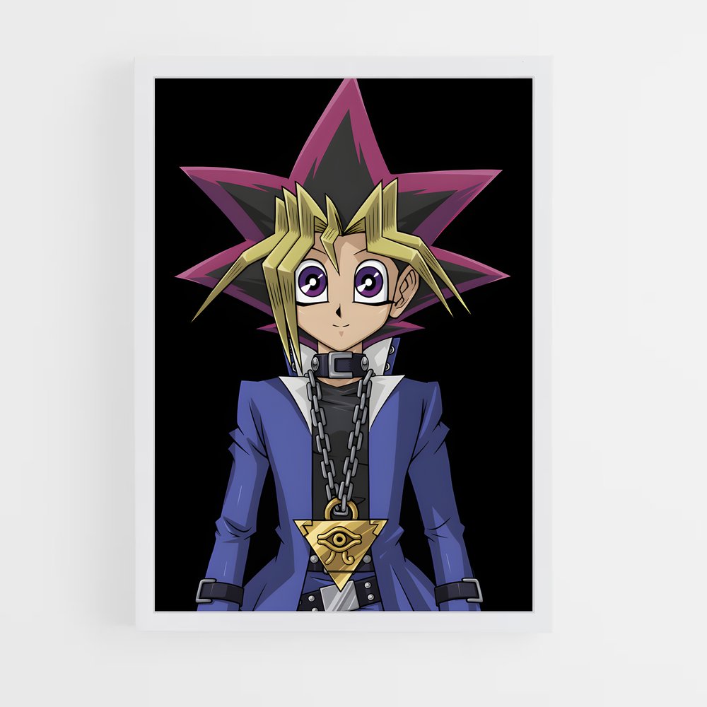 ap-yugi muto-1 cadre Blanc
