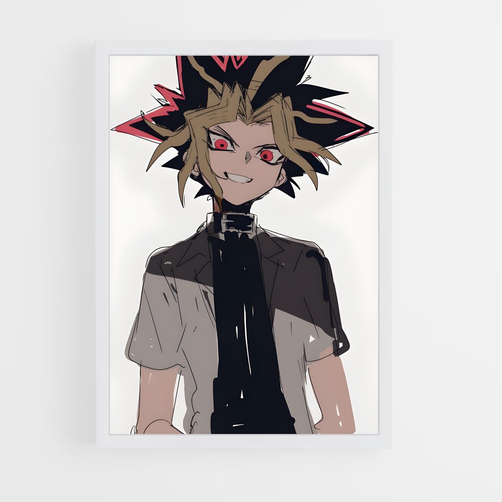 ap-yugi muto-2 cadre Blanc