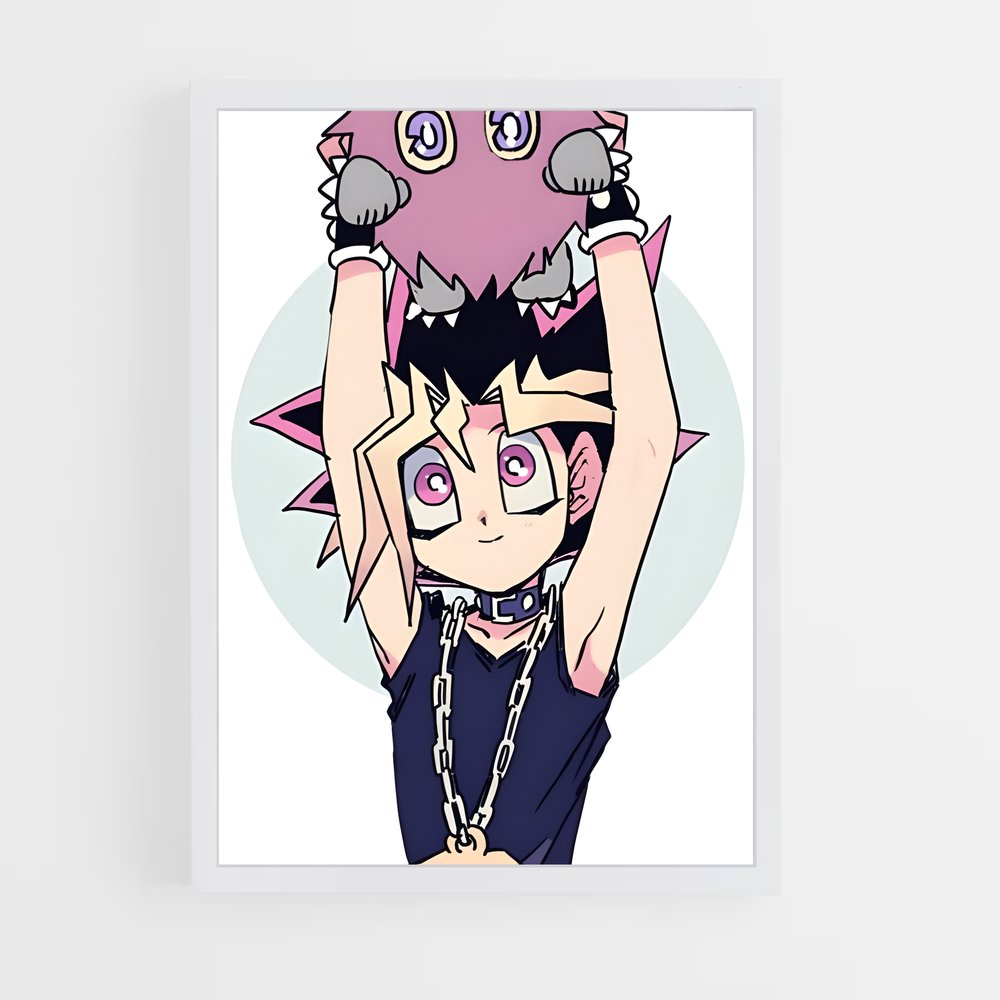 ap-yugi muto-4 cadre Blanc