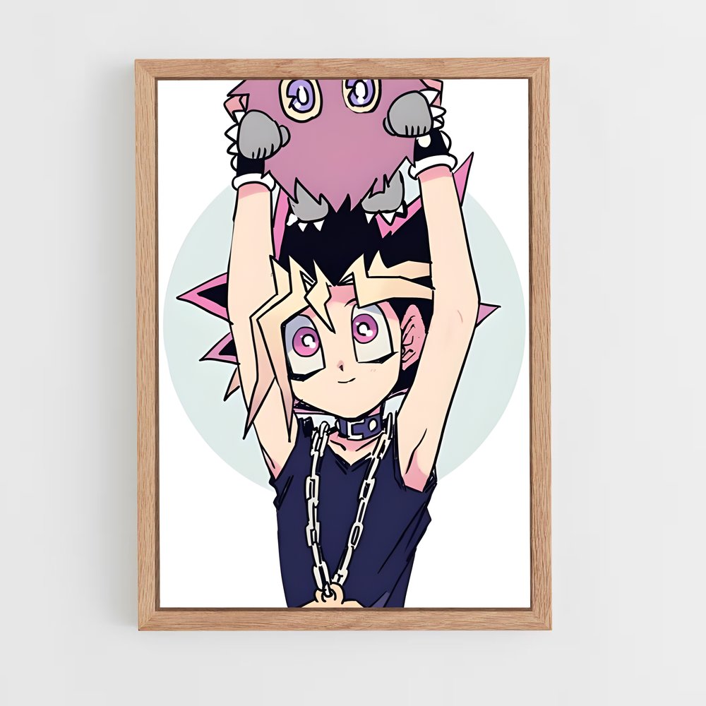 ap-yugi muto-4 cadre Bois clair