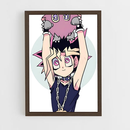 ap-yugi muto-4 cadre Bois foncé