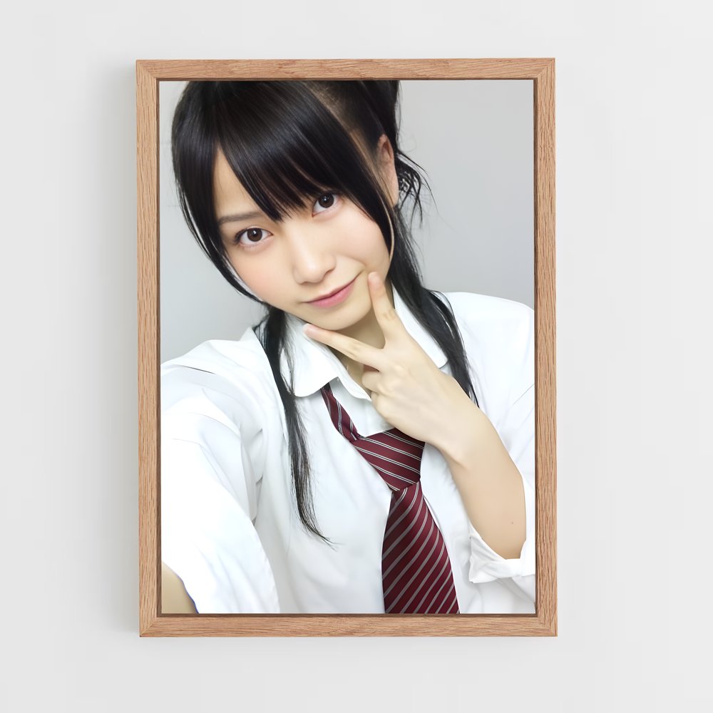 ap-yui yokoyama-3 cadre Bois clair