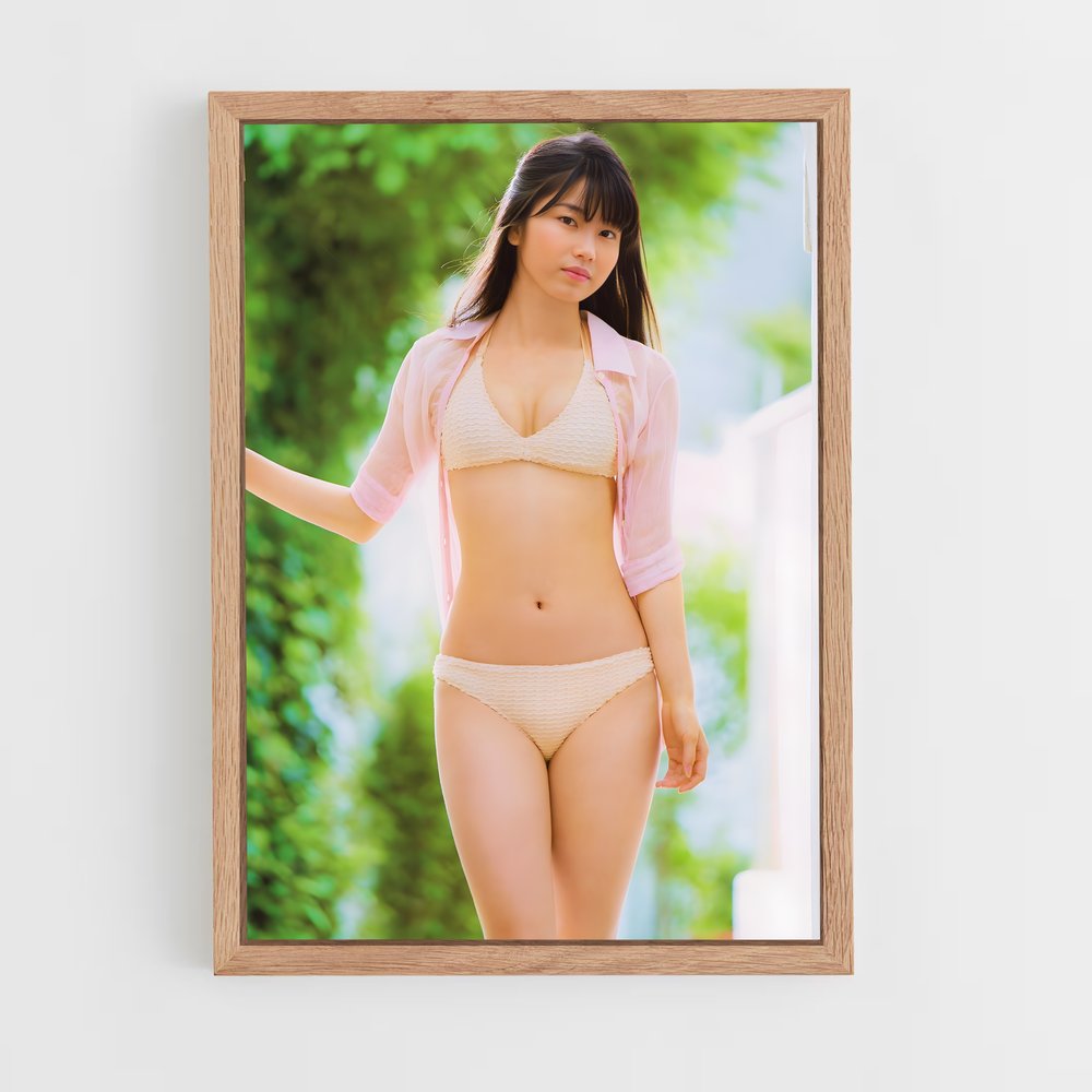 ap-yui yokoyama-5 cadre Bois clair