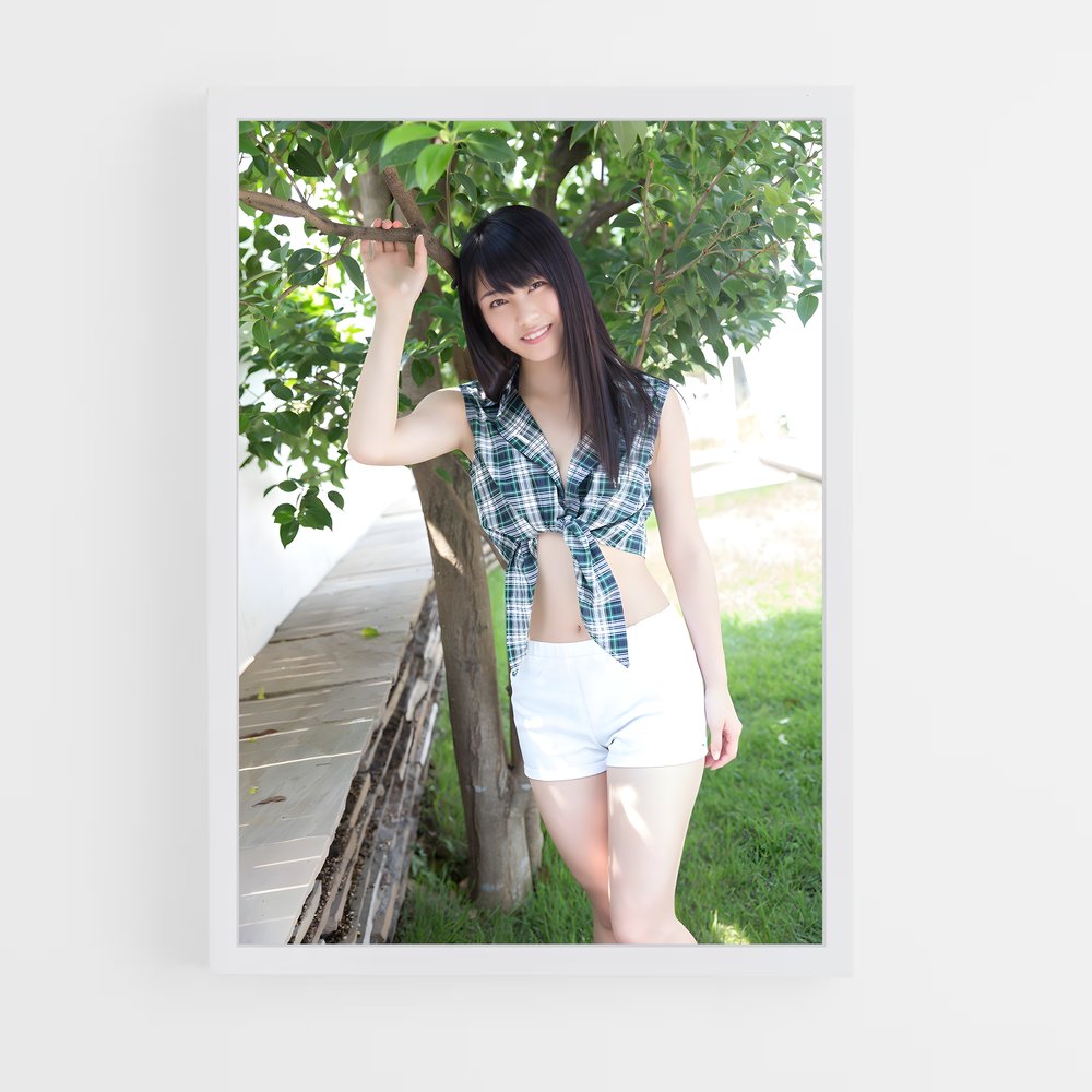 ap-yui yokoyama-7 cadre Blanc