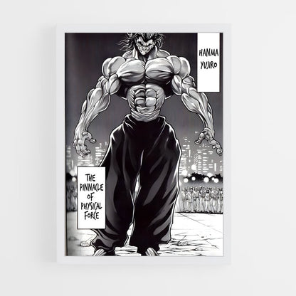ap-yujiro hanma-1 cadre Blanc