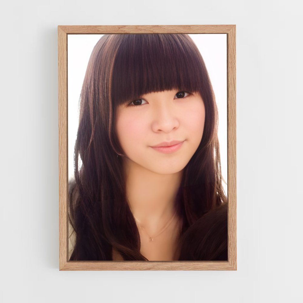 ap-yuka kashino-4 cadre Bois clair